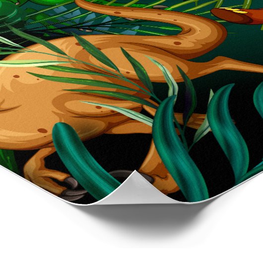 Dinosaur Park Poster (Hoek)