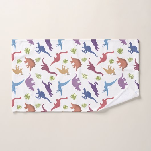Dinosaur Pattern Kind of kinderbadkamer Bad Handdoek (Handdoek)