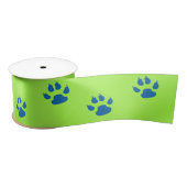 Dinosaur Paw Print Pattern Green Blue Birthday Lint (Spoel)
