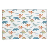 Dinosaur Persoonlijke benaming Kussensloop (Voorkant-Rechts)