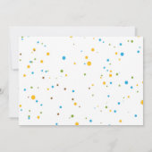 Dinosaur Photo Roar Anniversaire Invitation (Dos)