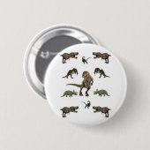 Dinosaur Pin Ronde Button 5,7 Cm (Voorkant /achterkant)