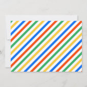 Dinosaur-poolpartij Kaart (Achterkant)