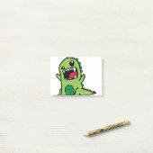 Dinosaur Post-it® Notes (Op bureau)