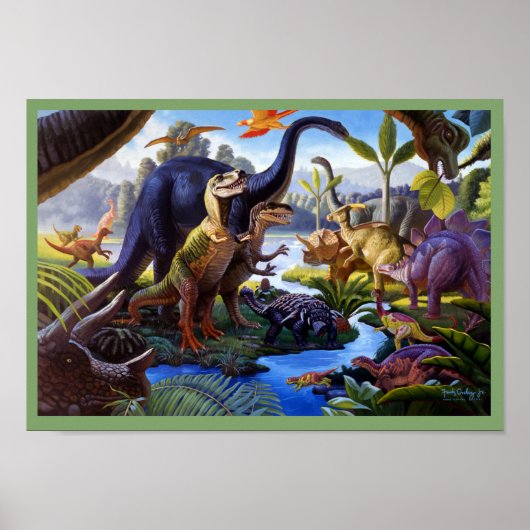 Dinosaur Poster (Voorkant)