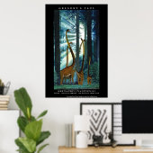 Dinosaur Poster Omeisaurus Gregory Paul (Bureau à domicile)