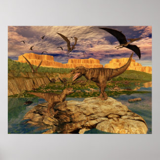 Dinosaur-poster Poster