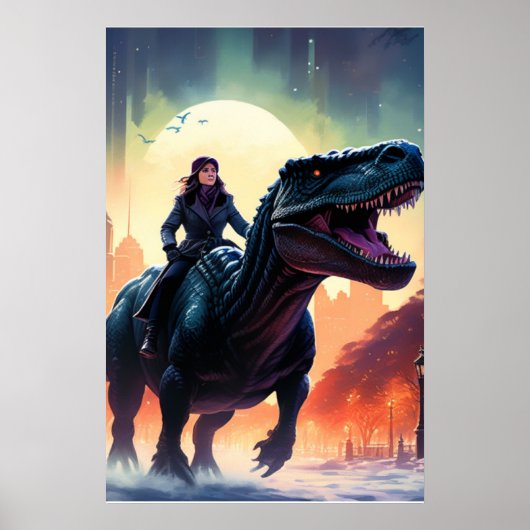 Dinosaur Posters for Adults or Kid's Room (Devant)