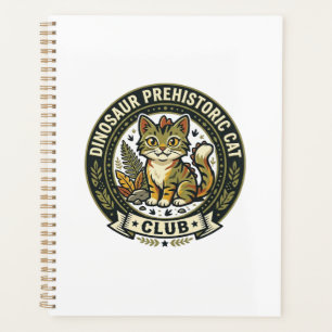 Dinosaur Préhistorique Chat Chat Graphique Tee Art