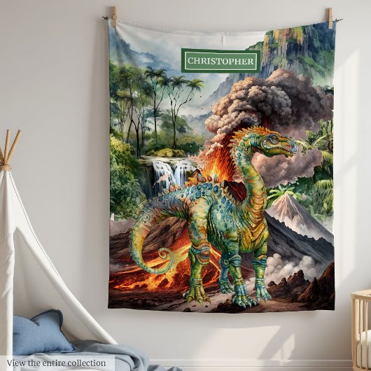 Dinosaur préhistorique couverture Cadeaux Garçons