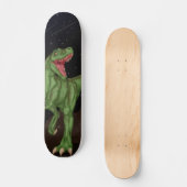 Dinosaur - Prehistorische nacht Skateboard (Voorkant)