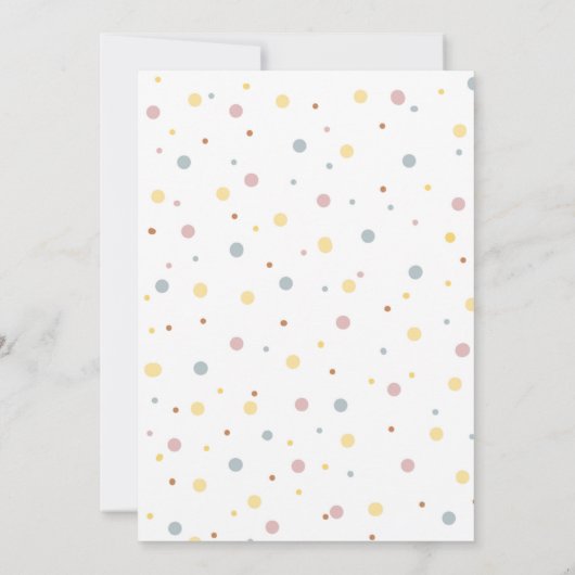 Dinosaur Première invitation d'anniversaire (Dos)