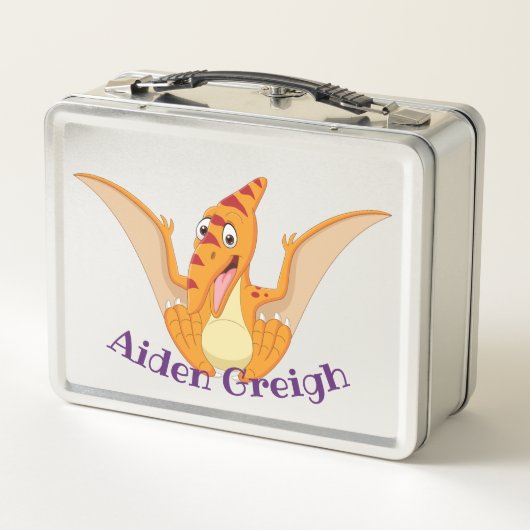 Dinosaur Pterodactyl Lunchbox pour enfants (Dos)
