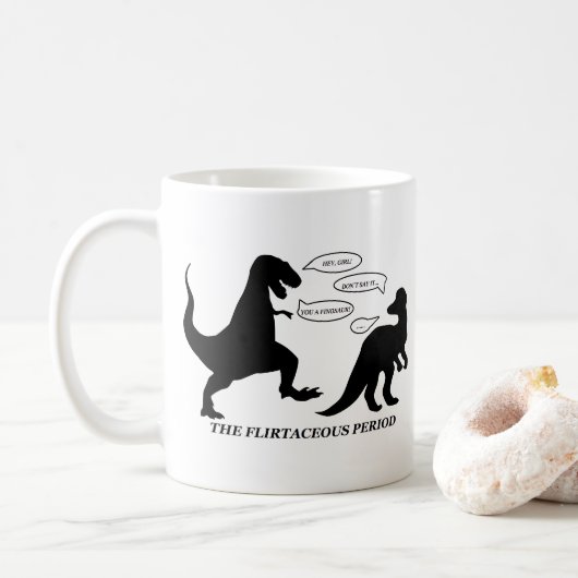 Dinosaur Pun Mok (Met donut)