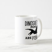 Dinosaur Puns zijn terabyl Koffiemok (Voorkant rechts)