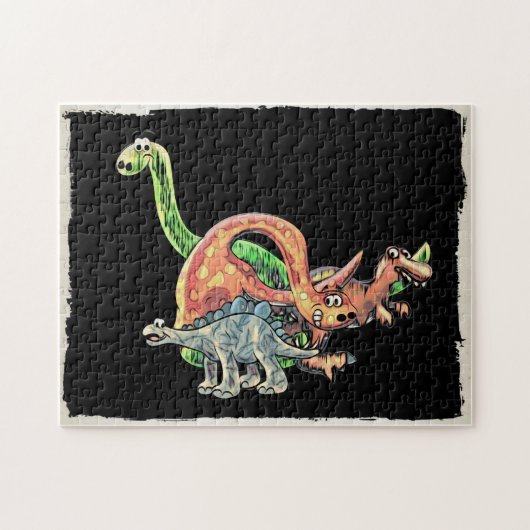 Dinosaur Puzzle Legpuzzel (Horizontaal)