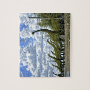 Dinosaur Puzzle Pleurocoelus Astrodon Gregory Paul Legpuzzel