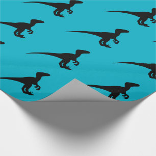Dinosaur Raptor, Dino Design Cadeaupapier