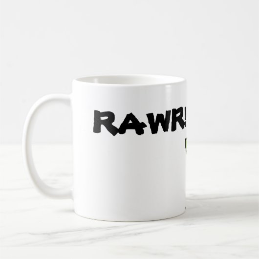 Dinosaur Rawr Koffiemok (Links)