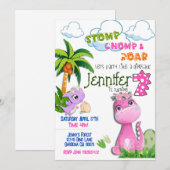 Dinosaur reçoit une invitation de sept ans (Devant / Derrière)