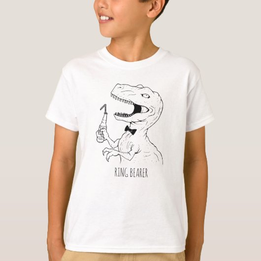Dinosaur Ring Drager T-shirt (Voorkant)