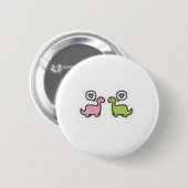 Dinosaur Ronde Button 5,7 Cm (Voorkant /achterkant)