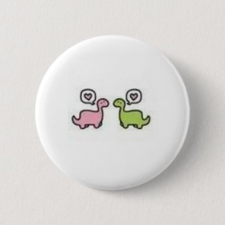Dinosaur Ronde Button 5,7 Cm