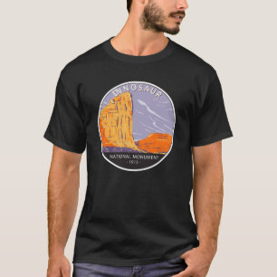 Dinosaur  rondleiding nationaal monument t-shirt