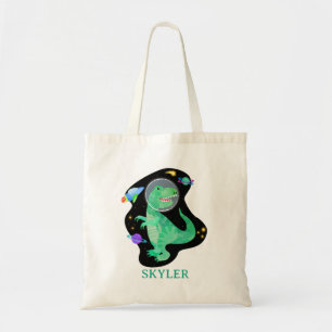 Dinosaur Ruimtevaarder Buitenruimte Tote Bag