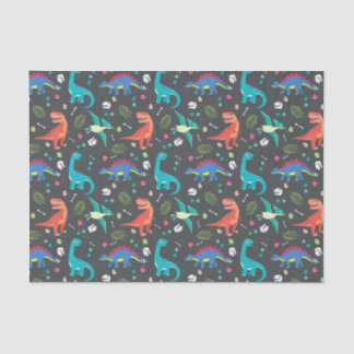 Dinosaur Seamless Pattern, Dinosaur Seamless Patte Tissuepapier