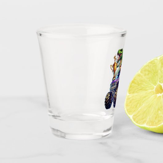 Dinosaur shot glas (Links)