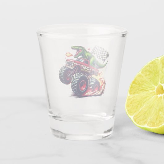 Dinosaur  shot glas (Achterkant)