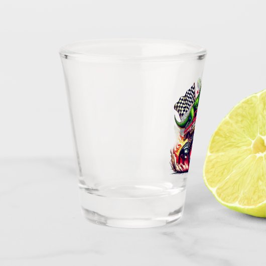 Dinosaur  shot glas (Links)
