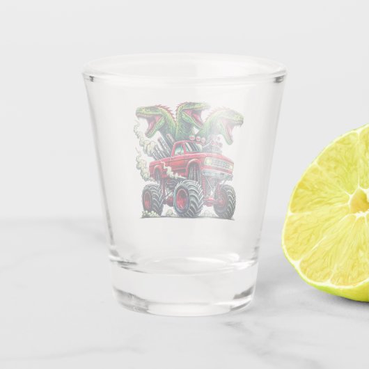 Dinosaur  shot glas (Achterkant)