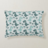 Dinosaur Simple Scandinavian Child Design Accent Kussen (Voorkant)