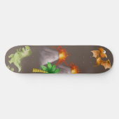 Dinosaur Skateboard (Horizontaal)