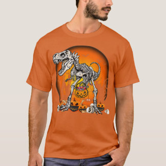 Dinosaur skeleton t la t-shirt