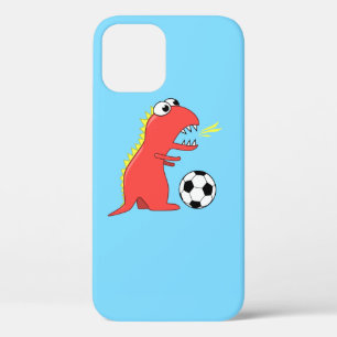 Dinosaur Soccer Sporty Kinder iPhone 12 Pro Hoesje
