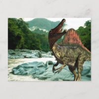 Dinosaur Spinosaurus Briefkaart