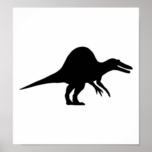 Dinosaur spinosaurus poster (Voorkant)