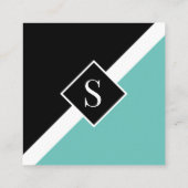 Dinosaur Square Visitekaartje voor de afspeeldatum (Achterkant)