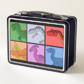 Dinosaur Squares (Achterkant)