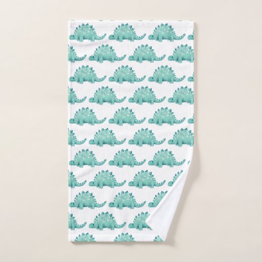 Dinosaur Stegosaurus (Serviette à main)