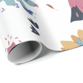 Dinosaur Stegosaurus Cadeaupapier (Rol Hoek)