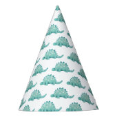 Dinosaur Stegosaurus Pattern Feesthoedjes (Voorkant)