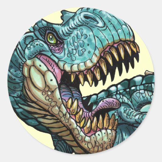 Dinosaur Sticker (Voorkant)