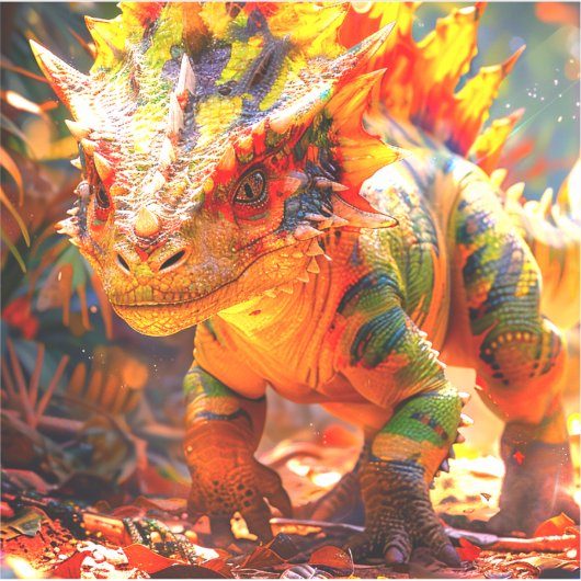 Dinosaur Sticker (Voorkant)