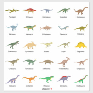 Dinosaur Stickers