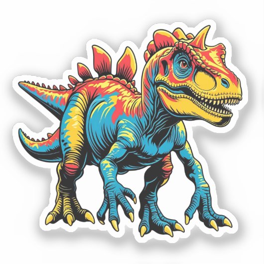 Dinosaur Stickers (Recto)
