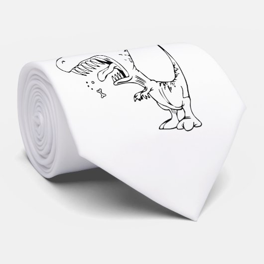 Dinosaur Stropdas (Opgerold)